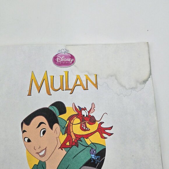 Disney Little Golden Books Lot Hard Cover Moana Encanto Princess Mulan Read - Picture 12 of 16